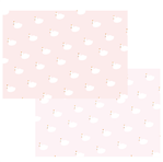 Set papel diseño Cisne x2